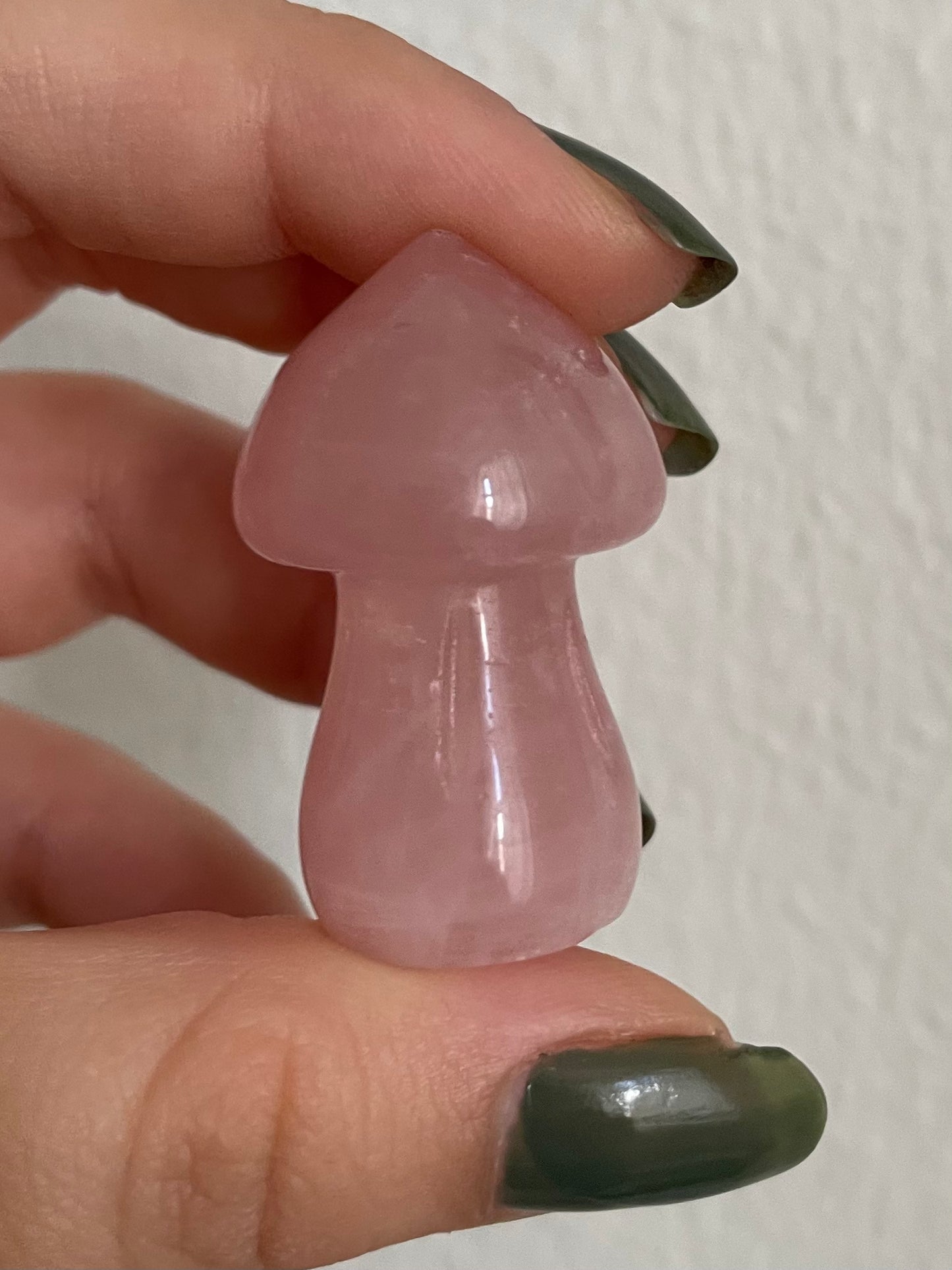 Rose Quartz Crystal Mushroom
