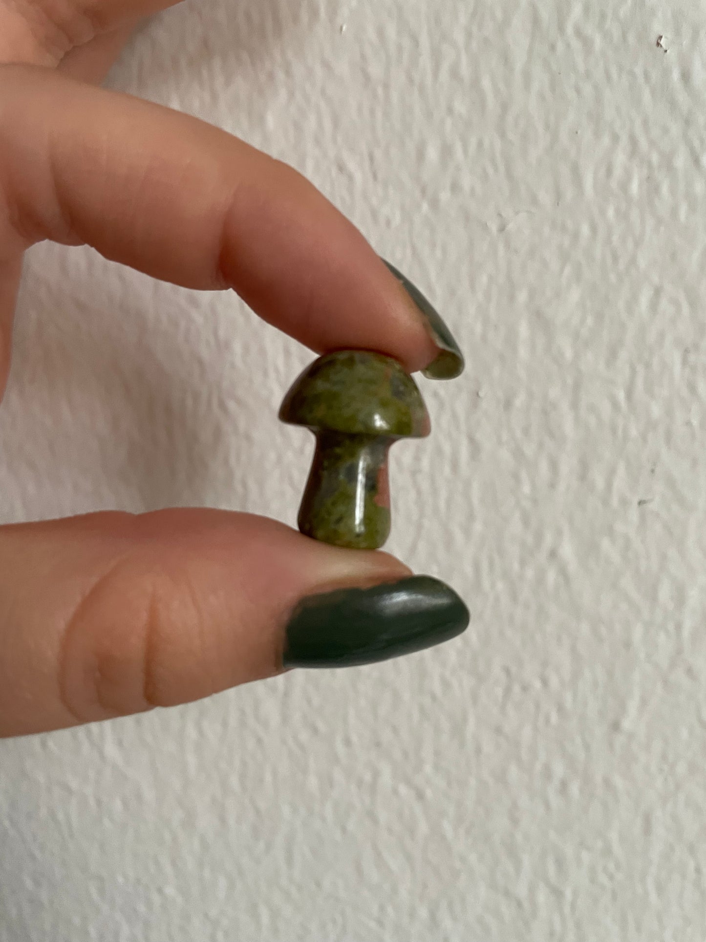Unakite Crystal Mini Mushroom